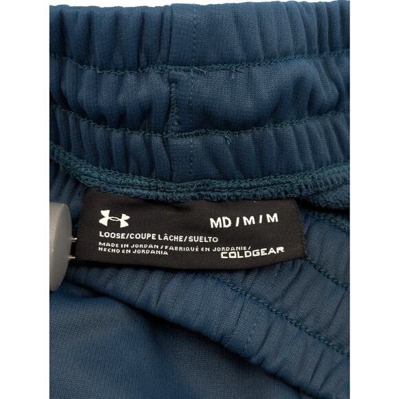 2 Joggers Mens Medium Under Armour Blue Leg3nd Gray Activewear Gym Athleisure - Picture 2 of 16